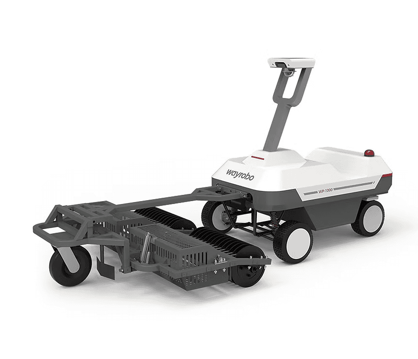 Wayrobo WP1000 robotballplukker p�� Meland Golfklubb